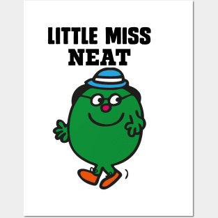 LITTLE MISS NEAT Posters and Art